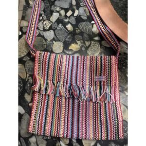 Vintage 1970 purse from NICAURQUA mid 20th century Boho festival
